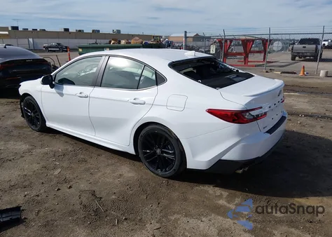 2025 Toyota Camry Se from USA, damaged, VIN 4T1DAACK4SU543201